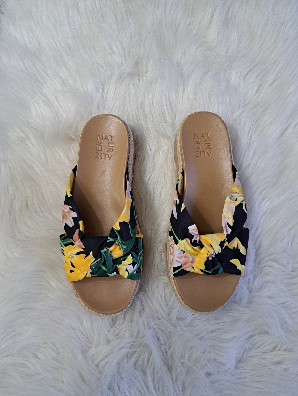 Naturalizer $69 tropical-print sandals